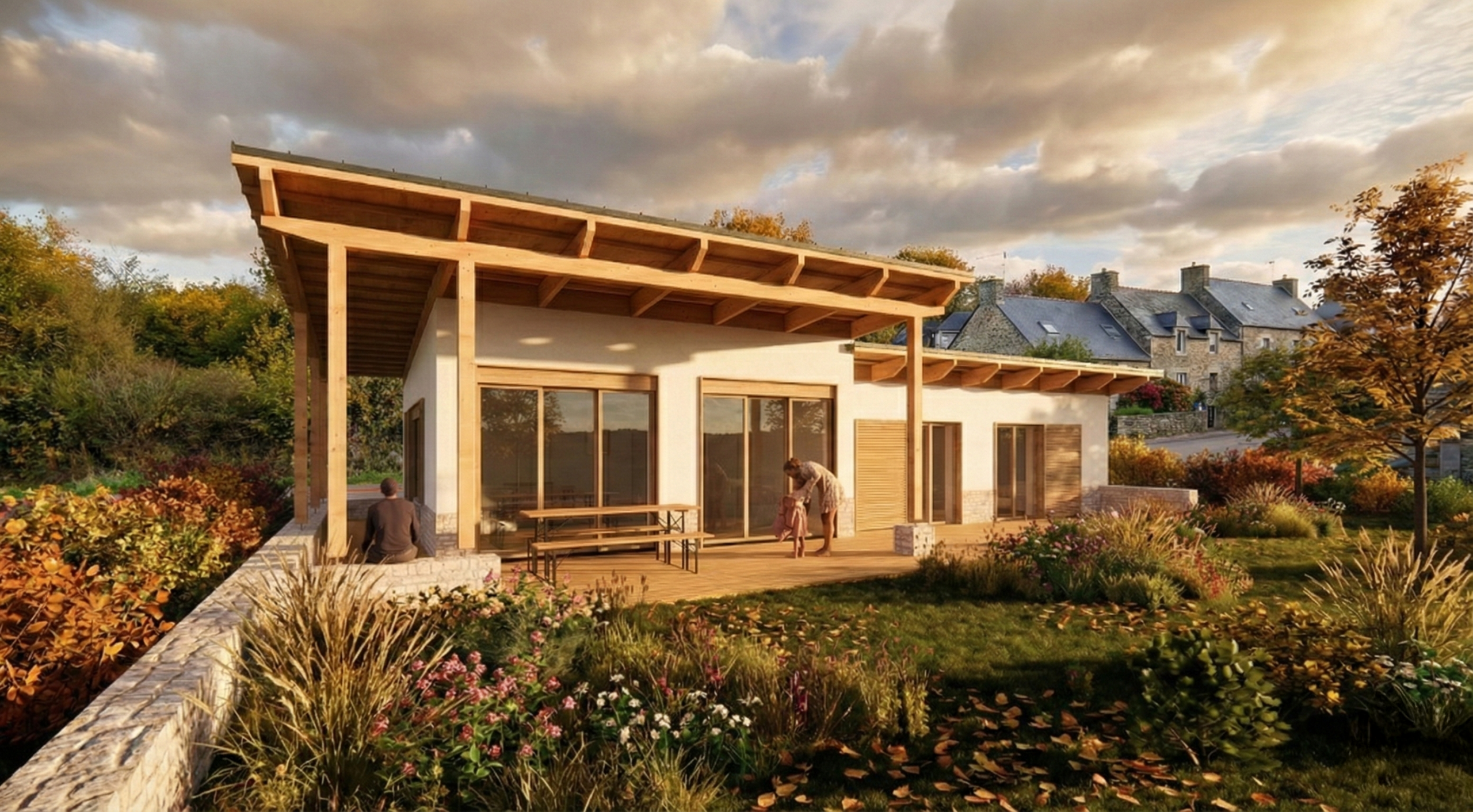 Habitat participatif morbihan et matériaux bio-sourcés