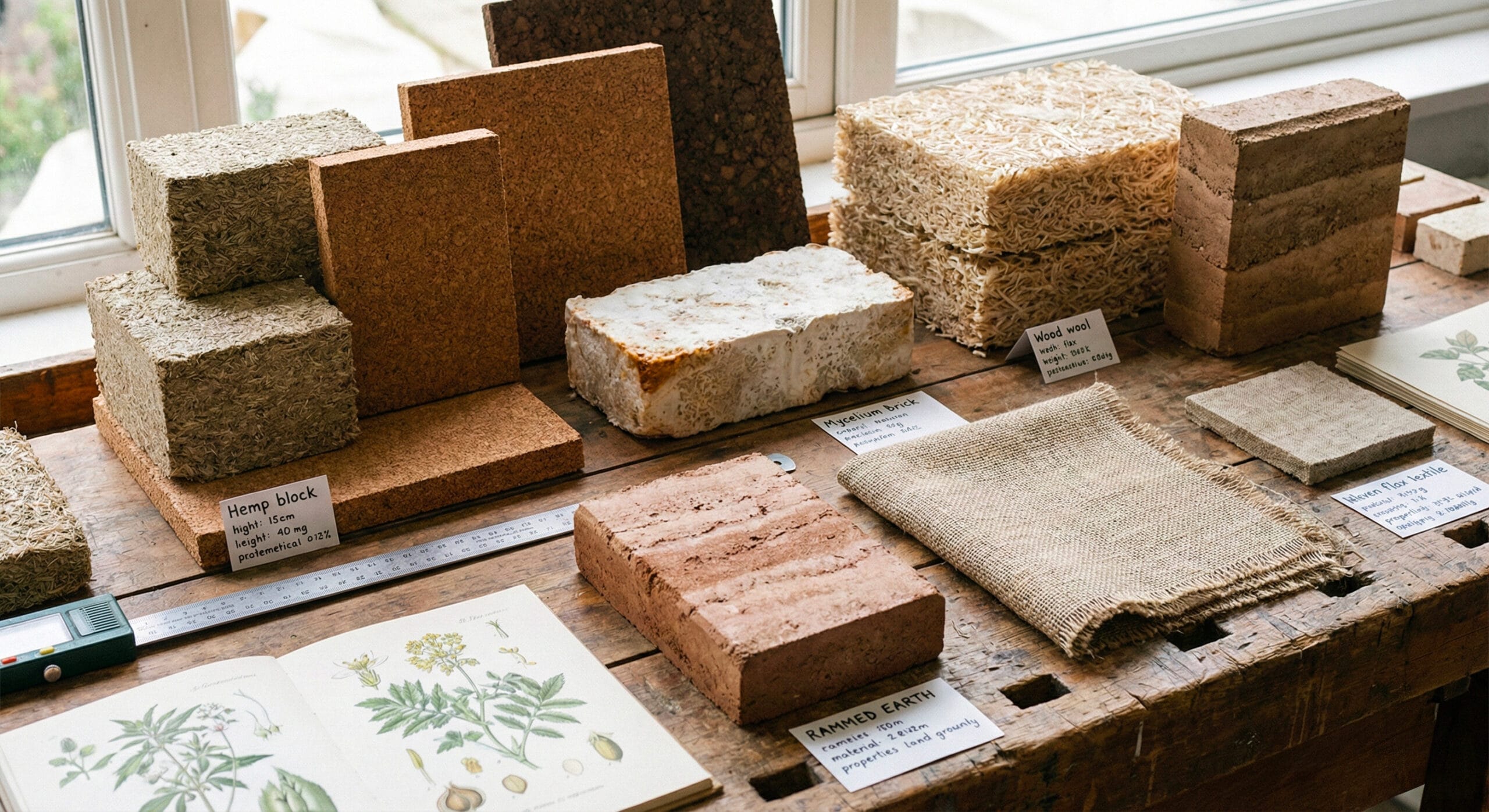 Matériautheque biosourcée