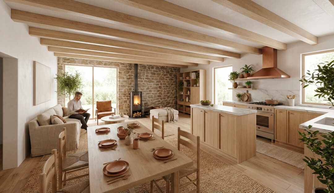 Rénovation d’une longère – PLUMERGAT