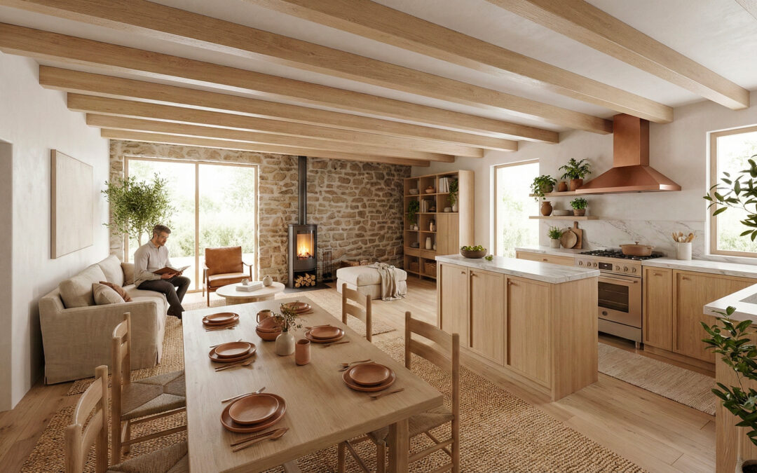 Rénovation d’une longère – PLUMERGAT